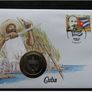 Stegosaurus Dinosaur Rare Cuba coin stamp cover Image 2