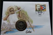 Stegosaurus Dinosaur Rare Cuba coin stamp cover