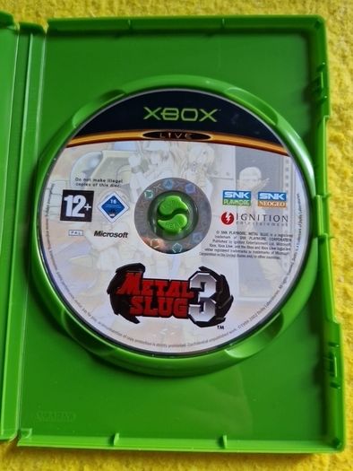 Metal Slug 3 xbox Original games Original