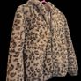 Girl's Winter Leopard Print Jacket Image 2