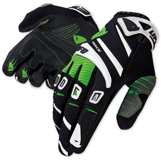 2016 Ufo Adult Trace Gloves - Green
