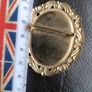 Large Vintage Cameo Brooch Image 3