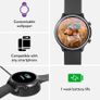 Doro Watch - Smart Watch for Seniors - Fitness Watch - Digital Watch - Activity Tracker - Water Resistant - Step Counter - Health Tracker - Touch Screen - (Pink/ White) Image 5