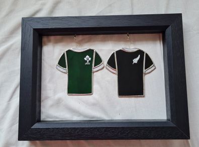 Ireland and new Zealand stain glass hanging pendants