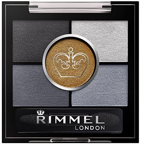Rimmel Glam'Eyes HD 5-Colour Eyeshadow Palette - 21 Golden Eye - New