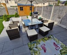 Rattan Garden Cube