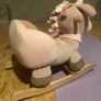 Wooden Baby Rocker Unicorn Image 4