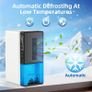 Dehumidifier for Bedroom, 2300ml Small Dehumidifiers with Auto Shut Off, 24H Timer, Auto Defrost & 7 Colour Light, Portable Dehumidifier for Bathroom, Wardrobe and Basement Image 2