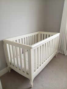 Mamas and papas cot and changing table