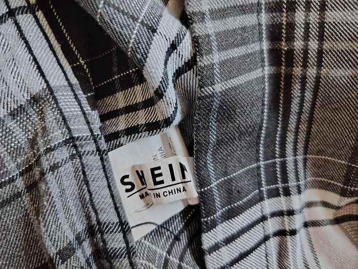 Checked Shirt  Size M