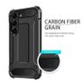 Black Shockproof Armour Case For Samsung Galaxy S23 Hybrid Back Cover Image 7
