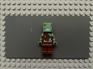 lego Minecraft min088 Drowned Zombie minifigure