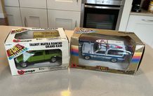 Talbot Matra Rancho 1/24 Burago Extremely Rare 150 Euro each