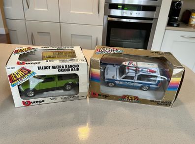 Talbot Matra Rancho 1/24 Burago Extremely Rare 150 Euro each