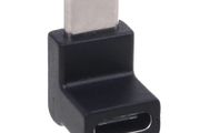 NEW Right Angle 90 Degree USB 3.1 Type C Male to Female USB C Converter Adapter