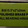 Basta ball bearing hinge 3"x 2"x 2 mm Image 6