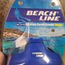 BEACH LINE snorkel full face mask breathing tube surface snorkelling Adult size BRAND NEW Image 3