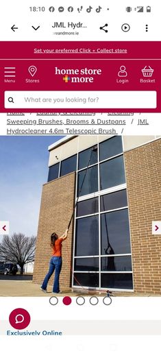 Window cleaner telescopic