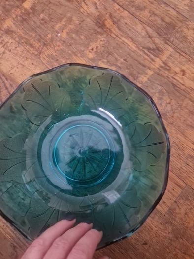 vintage glass bowl
