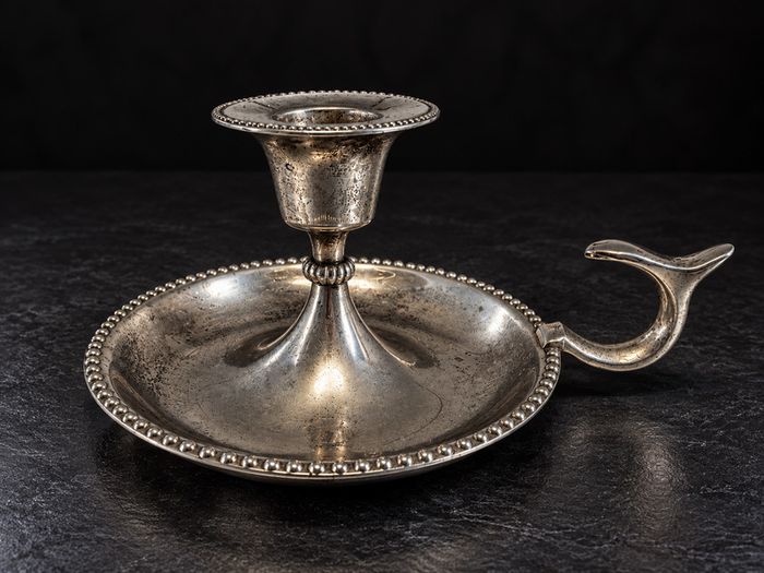Vintage Chamberstick Candle Holder