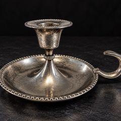 Vintage Chamberstick Candle Holder