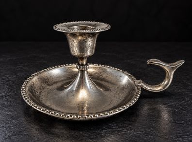 Vintage Chamberstick Candle Holder