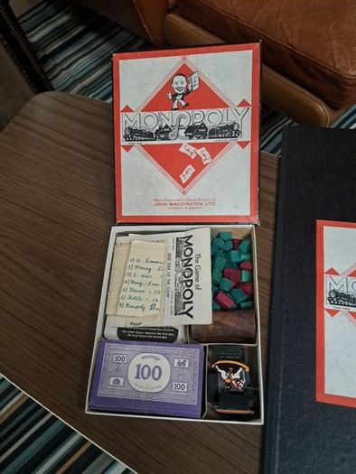 Vintage Monopoly Board Game