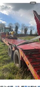 Heavy-Duty Tandem-Axle Low Loader / Bale Trailer