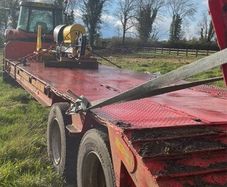 Heavy-Duty Tandem-Axle Low Loader / Bale Trailer