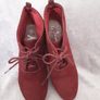 Wedge Heel Ankle Boots Colour: Wine .. Size: 5 UK 39 EU Image 6