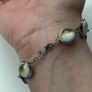 Sterling Silver Shiva Eye Shell Bracelet Image 8