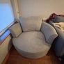 Luxury Vobe Swivel Cuddle Chair  Cost 1,750 New Image 7