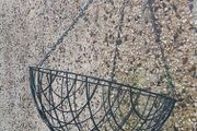 A 14" Hanging Basket - 3 Chains &amp; 'S' Hook - 2 Available - 4 Euro Each