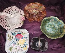 Mixed Lot of Fancy Collectable Dishes