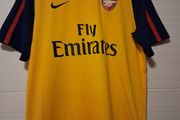 Arsenal Jersey. Official Nike Arsenal Mens Away Jersey From Season 2008/ 2009. Authentic Original From The Time. Not A Modern Day Remake. .