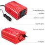 Power Inverter 200W 12V to 240V UK Socket Dual USB DC TO AC Converter Car Cigarette Adapter Image 3