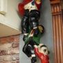 Large Laurel & Hardy Hanging Figurine Wall Decor Image 2