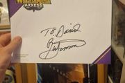 WWE Ron Simmons Autograph