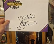 WWE Ron Simmons Autograph