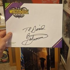 WWE Ron Simmons Autograph