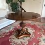Round Oak Dining Table Image 4