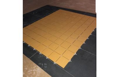 Porcelain Tiles- TopCer orce yellow 100mm x 100mm - QUICK SALE preferably.