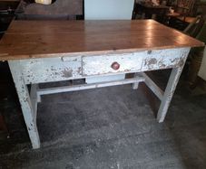 Antique Irish Pin Table 48&3/4" long