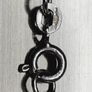 Vintage Sterling Silver Amber Pendant & Chain - Statement Necklace Image 6