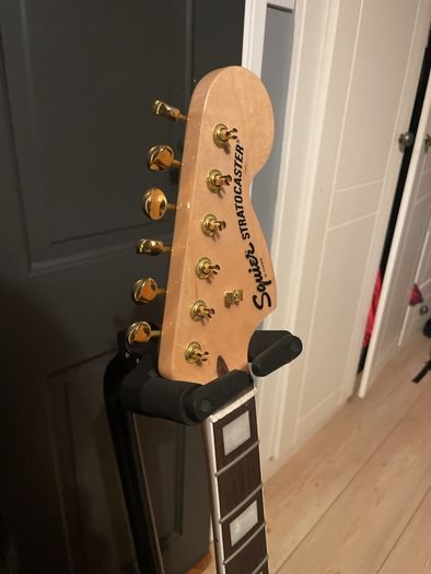 Used Fender Squire 40th Anniversary Stratocaster for Sale.