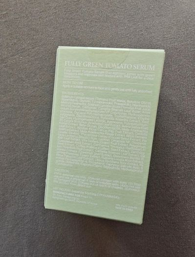 FULLY Green Tomato Clay Mask Cleanser 120g