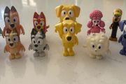 12 x Bluey Figures