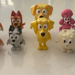 12 x Bluey Figures