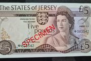 Jersey 1978 5 Pounds Specimen Banknote UNC