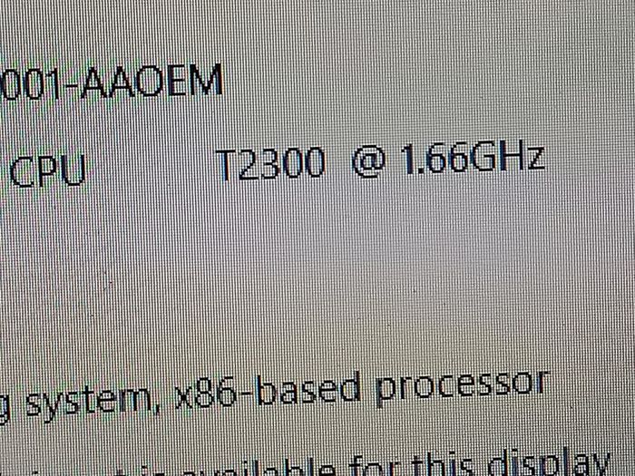 Vintage Acer Aspire. 5612 WLMi, Intel Core Duo Processor, CPU T2300, 1.66GHZ, 32 bit,  2GB Ram, Windows 10, Microsoft Edge, Chrome and VCL